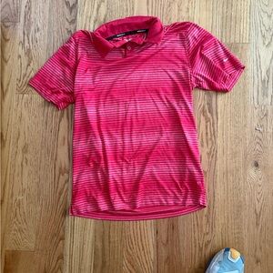 Nike Red Polo Shirt Athletic Performance